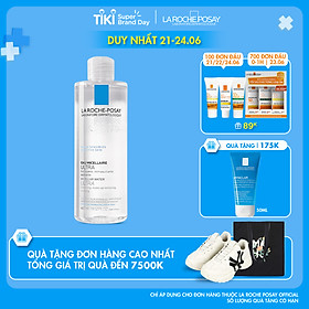 Nước Tẩy Trang Làm Sạch Sâu Cho Da Nhạy Cảm La Roche-Posay Micellar Water Ultra Sensitive Skin 400ml