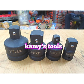 Mua Đầu chuyển  đầu biến khẩu 1 ra 3/4  3/4 ra 1  1/2 ra 3/4 thép đen cao cấp