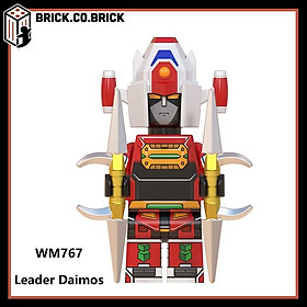 Nhân vật Xếp hình Lắp ráp minifig Mô hình lắp ráp Sáng tạo Voltes V-Daimos-Super Robot Mechas WM6069 - WM-767