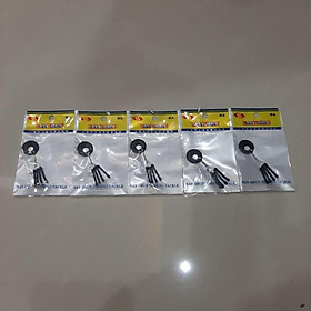 5 gói thanh cuốn chì nhựa câu cá  chất lượng cao