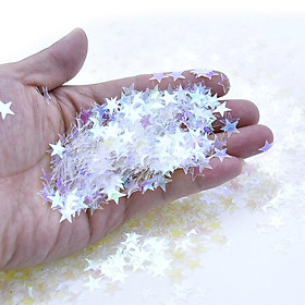 Birthday Confetti Party Throwing Sequins Clear Sprinkles Wedding Decor 10mm
