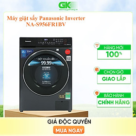 Máy giặt sấy Panasonic Inverter 9.5 kg kg NA-S956FR1BV - Hàng chính hãng( Chỉ giao HCM)