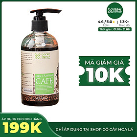 Sữa Tắm Cà phê Arabica Cocayhoala Sáng Da Rạng Rỡ, Tẩy Tế Bảo Chết Hiệu Quả 300g