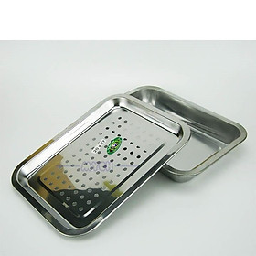 Mua Khay đựng trà ly inox siêu to
