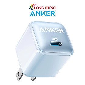 Cốc sạc Anker 511 Nano Pro 1Type-C 20W PIQ 3.0 A2637 - Hàng chính hãng