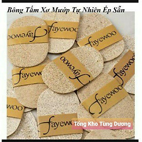Mua Bông Tắm Xơ Mướp Tự Nhiên Ép Sẵn ( Nở To Khi Gặp Nước ) - Có Thể Dùng Rửa Bát