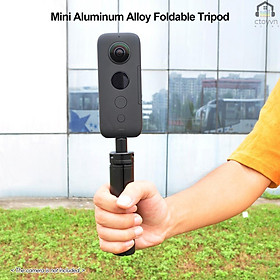 Giá đỡ ba chân STARTRC mini bằng hợp kim nhôm có thể gập lại 1/4 inch cho Insta360 ONE/ ONE X/ EVO/ GO Camera