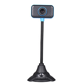 Webcam USB 2.0 Độ Nét Cao 480p Có Micrô Ống Linh Hoạt Cho PC Máy Tính Xách Tay