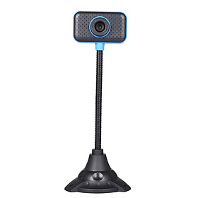 480P High-definition USB 2.0 Webcam with Microphone Flexible Hose for PC Laptop Computer Desktop