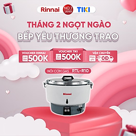 Mua Nồi cơm gas Rinnai RTL-R10 dung tích 10 lít - Hàng chính hãng.