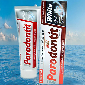 Kem đánh răng Dental Anti-Parodontit White Công thức làm trắng 133GRAM.