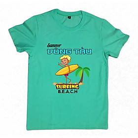 Áo Thun Nữ Họa Tiết Summer Vũng Tàu