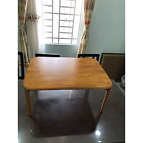 Mua BÀN HỌC GỖ XẾP GẤP GỌN CHÂN BÁNH MÌ KIỂU HÀN 50 X 70CM- MÀU VÀNG NHẠT