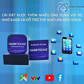 Hamitechz Carplay Android Ai Box - RAM 4G, ROM 64GB HÀNG CHÍNH HÃNG