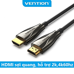 Cáp HDMI quang Vention chuẩn 2.0 cao cấp độ dài 10M-50M, hỗ trợ 4k60Hz, không bị suy giảm tín hiệu -  Hàng chính hãng