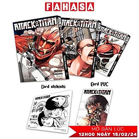 [Pre-order] Bộ Manga - Attack On Titan: Tập 1 - 3 - Tristan Gooley