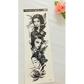 50 Mẫu Hình Xăm Geisha  Nguồn Gốc Ý Nghĩa Xăm Geisha Nhật Bản