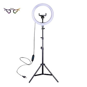 Mua Vòng đèn LED 10 inch kèm giá đỡ ba chân dùng trang điểm chụp ảnh