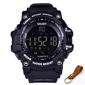 Mua Đồng Hồ Thông Minh Smartwatch EX16 Dáng Thể Thao - Pin 12 Tháng - Chống Sốc - Nước IP67 - Thông Báo Cuộc Gọi  SMS - Tặng Kèm Một Móc Khoá LAVATINO Chính Hãng