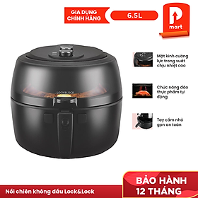 Nồi chiên không dầu Lock&Lock Inverter EJF586BLK 6.5L - Hàng chính hãng