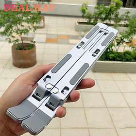 Mua Giá đỡ Laptop  Macbook  Ipad gấp gọn bằng nhôm  Kệ đỡ laptop 13.3-14-15.6 inch có thể chỉnh độ cao  hỗ trợ tản nhiệt