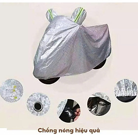 BẠT PHỦ XE MÁY TRÁNG NHÔM CAO CẤP – “LÁ CHẮN” HOÀN HẢO CHO XE GIỮA MỌI THỜI TIẾT KHẮC NGHIỆT ️
