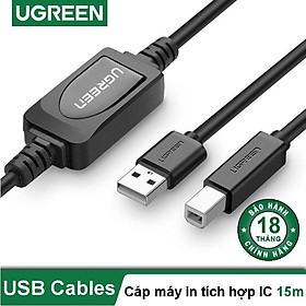 Mua Cáp máy in USB 2.0 sang USB-B tích hợp IC khuyếch đại UGREEN US122 -  Hàng Chính Hãng