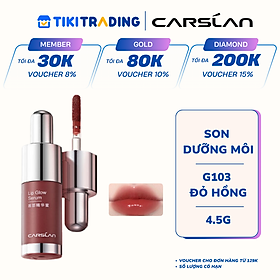 Son dưỡng môi Carslan dạng tint dưỡng ẩm giảm thâm môi mờ nếp nhăn môi 4.5g