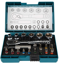 Bộ mũi vít và socket Makita B-54081