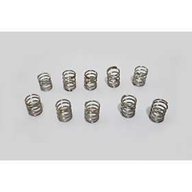 Lò xo dài 10mm, đường kính trong 6.7 mm, ngoài 8.5mm. dây T=0.9mm ( conbo 20 cái )