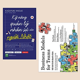 Combo sách kỹ năng làm việc: Kỹ Năng Quản Lý Nhân Sự Của Người Nhật + Mô Hình Kinh Doanh Nhóm (Sách kinh tế / Bài học kinh doanh)
