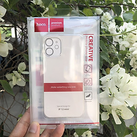 Ốp Lưng Silicon Hoco Trong Suốt Dành Cho iPhone 12 Mini, 12 Pro , 12 Pro Max - Hàng Chính Hãng