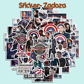 Mua Sticker The falcon nhãn dán trang trí mũ bảo hiểm  đàn  guitar  ukulele  điện thoại laptop