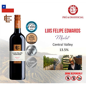 Rượu Vang Đỏ Chile Luis Felipe Edwards Merlot