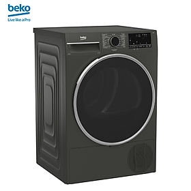 Máy Sấy Quần Áo BEKO Công Nghệ Sấy Ngưng Tụ 9Kg, Sấy Siêu Nhanh, Chống Nhăn, Diệt Khuẩn - B3T4319M - Hàng Chính Hãng