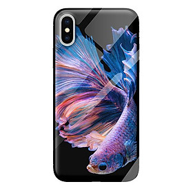 Ốp kính cường lực cho iPhone XS MAX cá 114 - Hàng chính hãng