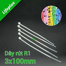 Dây rút nhựa trắng CAO CẤP túi 100c