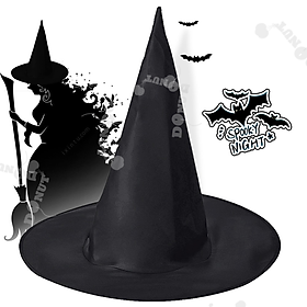 10 Chiếc Halloween Nỉ Phù Thủy Trang Phục Đạo Cụ Rộng Hơn Đáng Tin Cậy Người Lớn Nữ Đen Nỉ Phù Thủy Cho Trang Phục Hóa Trang Halloween Đảng Phụ Kiện