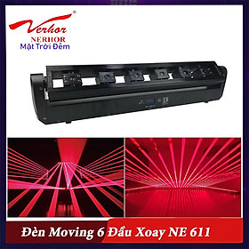 Đèn Moving Laser 6 Đầu Xoay NE 611