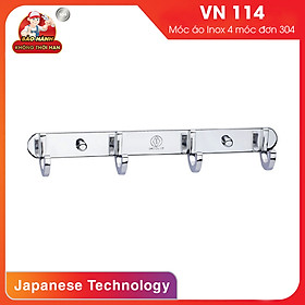Mua Móc áo Inox 4 móc đơn 304 VN 114