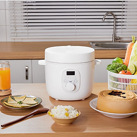 Mua Nồi Cơm Điện Mini Thông Minh 10in1 Chức Năng Hẹn Giờ Nấu Cơm Dành Cho 1 - 2 người ăn