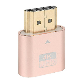 1PCS VGA Hiển thị ảo Bộ điều hợp HDMI tương thích 1.4 DDC EDID FLUMP PLUPLES đầu Ghost Hiển thị trình giả lập Card Video Khóa Tấm Trò chơi cáp: Bộ điều hợp