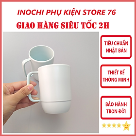 Mua Combo 2 Cốc Nước Amori 350ml Sản Xuất Theo Tiêu Chuẩn Nhật Bản An Toàn Khi Sử Dụng - Chính Hãng Inochi (Tặng khăn lau pakasa)