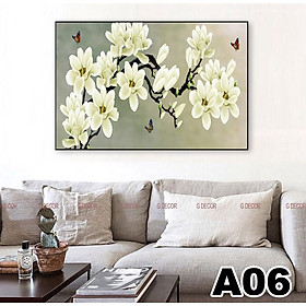 Mua Tranh treo tường CAO CẤP 1 bức phong cách hiện đại Bắc Âu 02  tranh ngựa bạch trang trí phòng khách  phòng ngủ  phòng ăn
