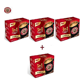 Mua 3 tặng 1 Cà phê hòa tan 3in1 Highlands Coffee 20 gói - 17g