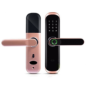 Khóa Cửa Wifi Mở Từ Xa Nhà Cho Thuê sử dụng ứng dụng Tuya SHP-DL7K