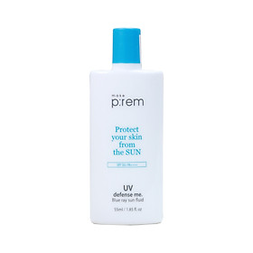 Kem Chống Nắng Make P:rem Protect UV Defense Me Blue Ray Fluid 55ml