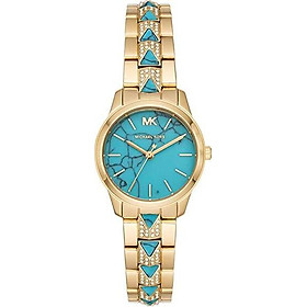 Michael Kors Women's Runway Mercer Quartz Watch with Stainless Steel Strap