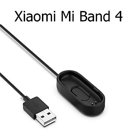 Dây Cáp Sạc Thay Thế Cho Vòng Đeo Tay Thông Minh Xiaomi Mi Band 4 Dài 1 Mét