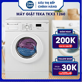 [ Giao Toàn Quốc ] Máy giặt TEKA TKX3 1260 - Hàng Chính Hãng
